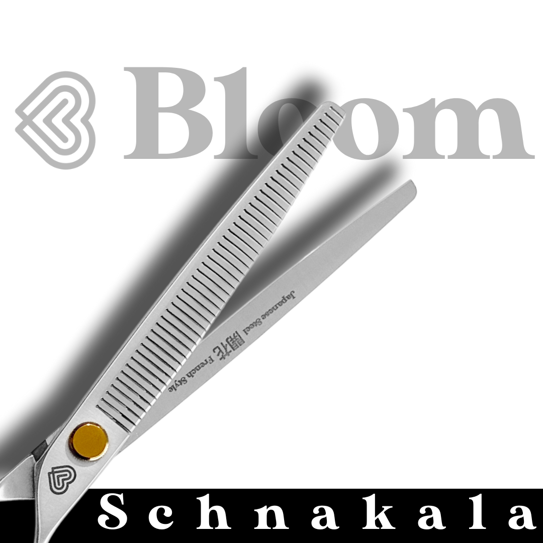 SCHNAKALA ☆ Fluffers 46 dents / 19cm ☆ Ciseaux Bloom