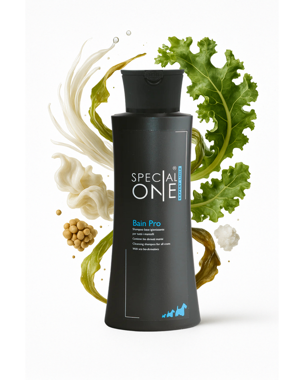 BAIN PRO, shampoo suave para todas as pelagens
