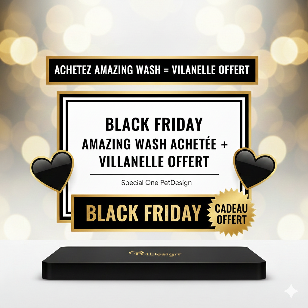AMAZING WASH ACHETÉE = VILLANELLE OFFERTE 🖤 BLACK FRIDAY 🖤