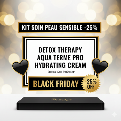 KIT SOIN PEAU SENSIBLE -25% : DETOX THERAPY + AQUA TERME PRO + HYDRATING CREAM 🖤 BLACK FRIDAY 🖤