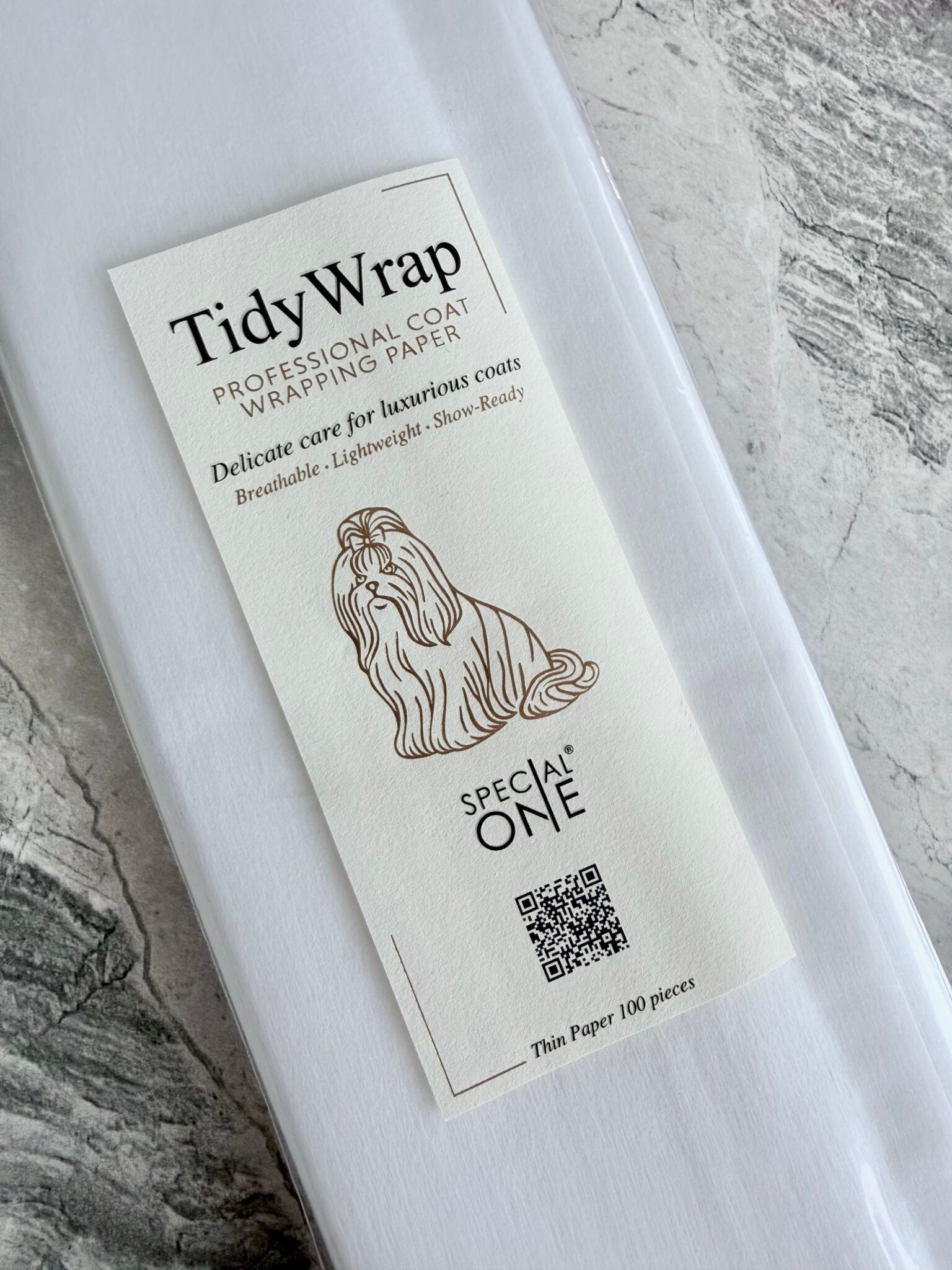Feuilles pour Papillotes soie Tidy Wrap Fine, par Special One