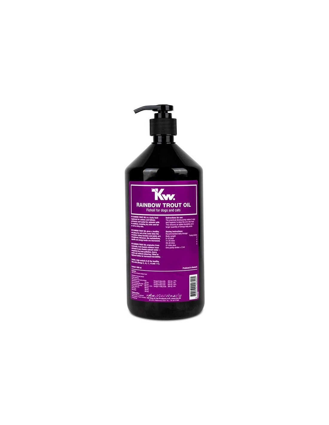 Huile de Poisson (truite) Kw 1L