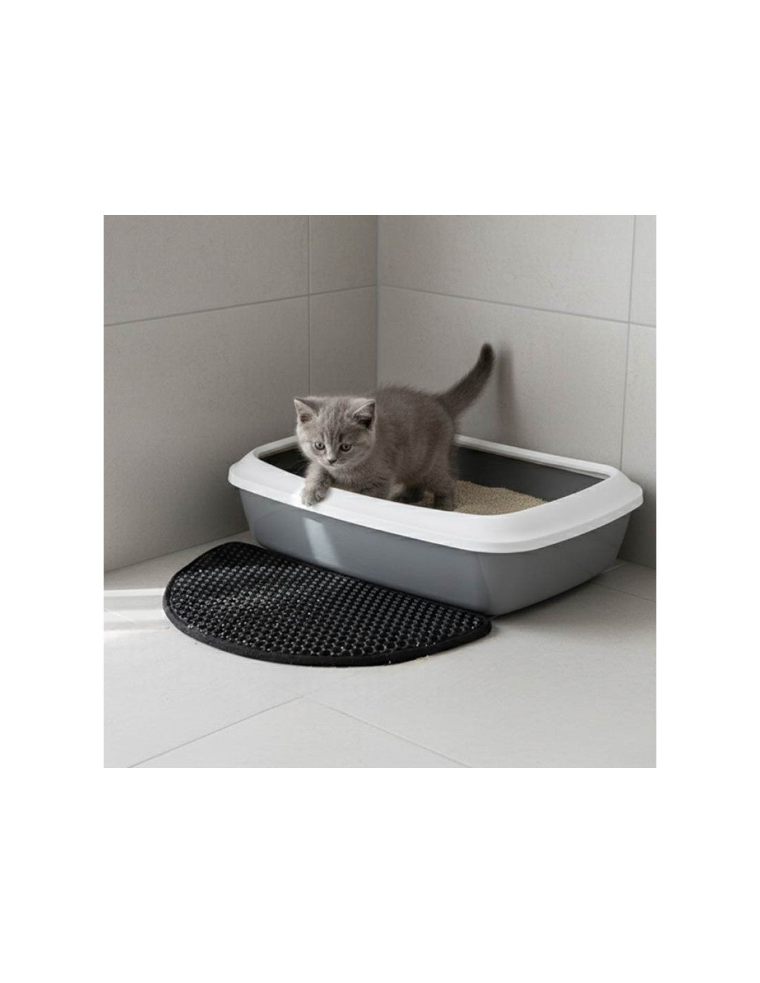 Tapis de sortie de litière Savic – double couche 43 x 26 cm
