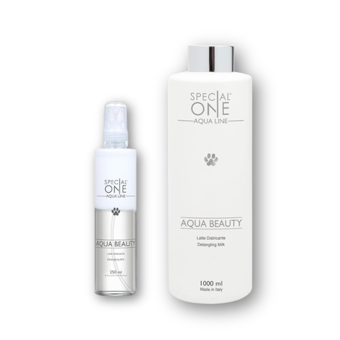 AQUA BEAUTY: spray bi phase anti statique plombant gainant démêlant