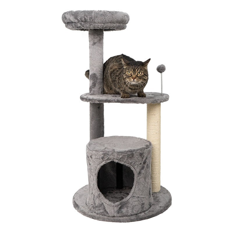 Arbre à chat Ibáñez Echo avec niche et griffoir sisal 92,5 cm photo 7