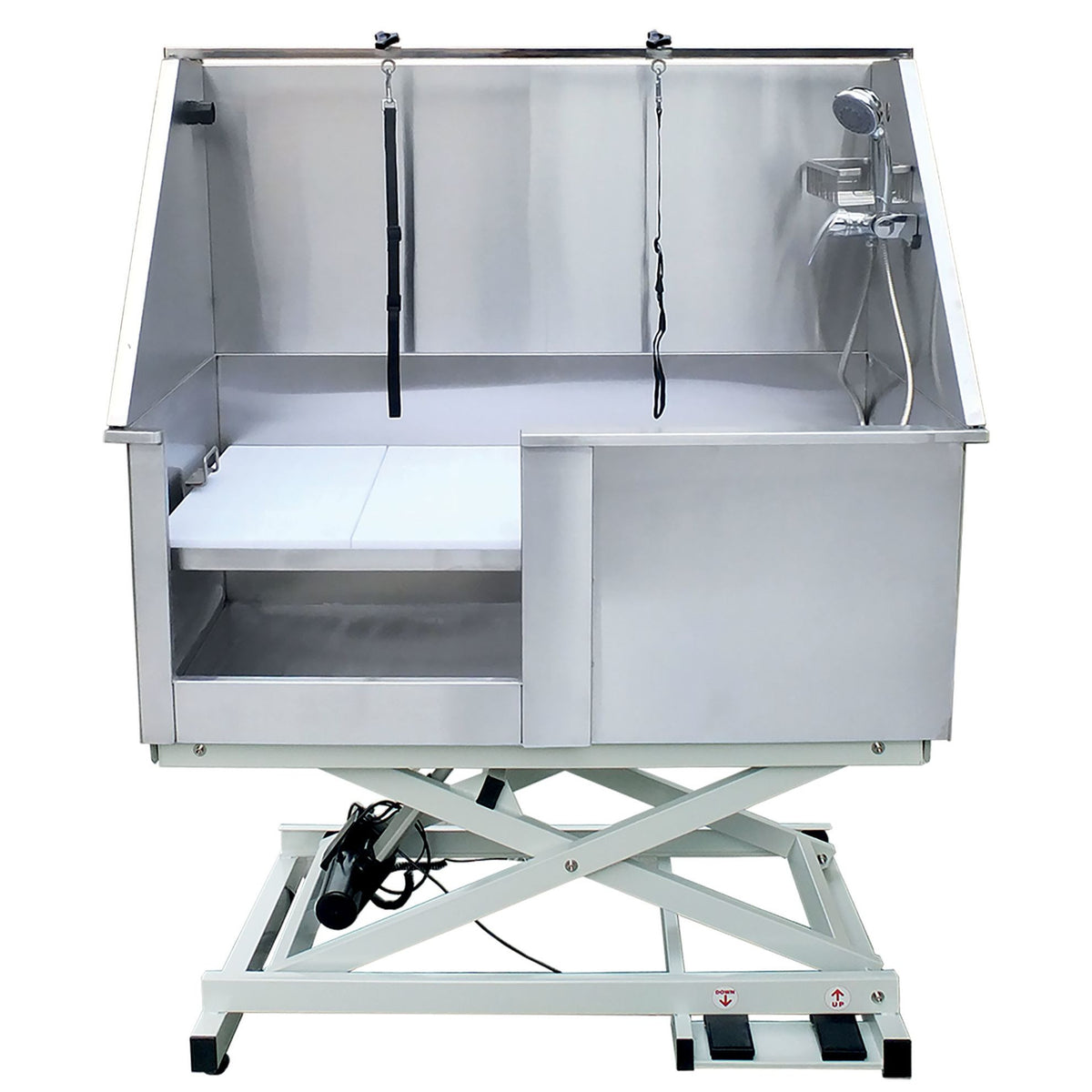 Baignoire inox électrique Phoenix Universal : baignoire électrique en position haute