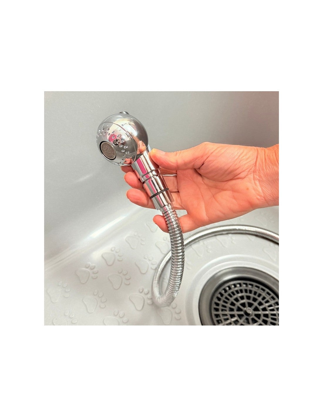 Baignoire Glen en plastique avec rebord protecteur d'éclaboussures – photo 6