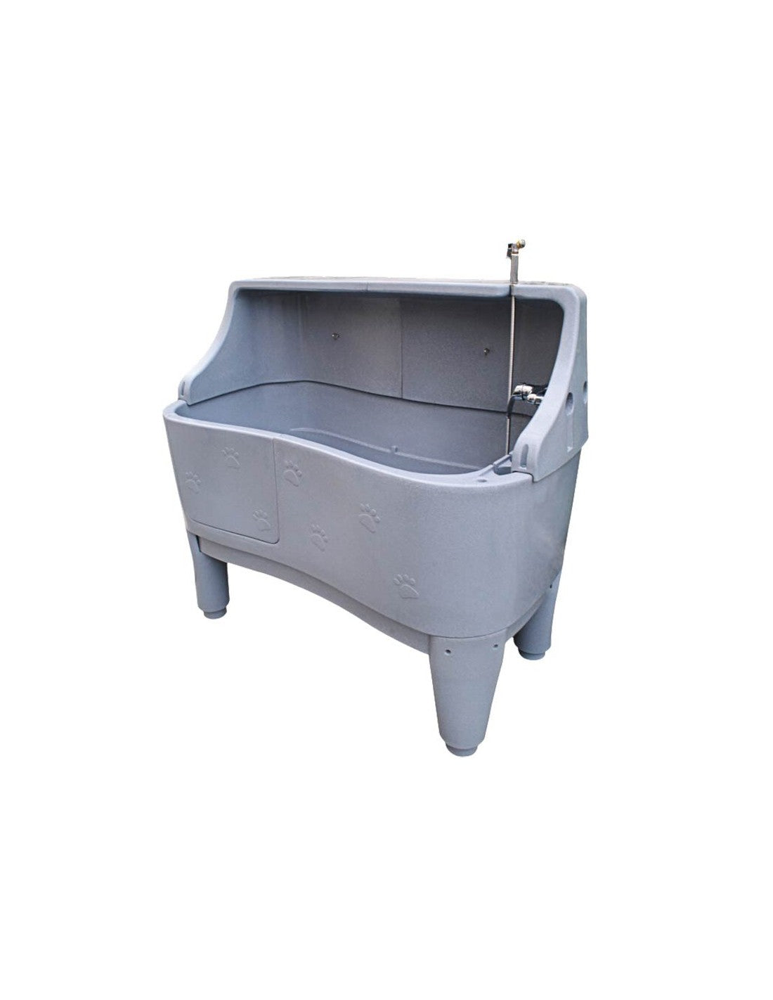 Baignoire Glen en plastique avec rebord protecteur d'éclaboussures – photo 3