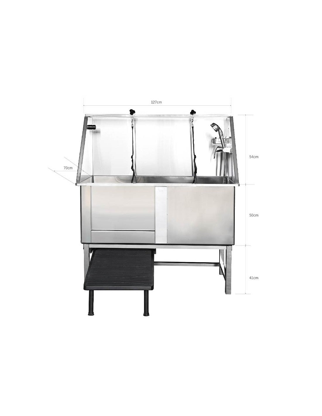 Baignoire de toilettage inox Ibáñez Niagara – photo 8