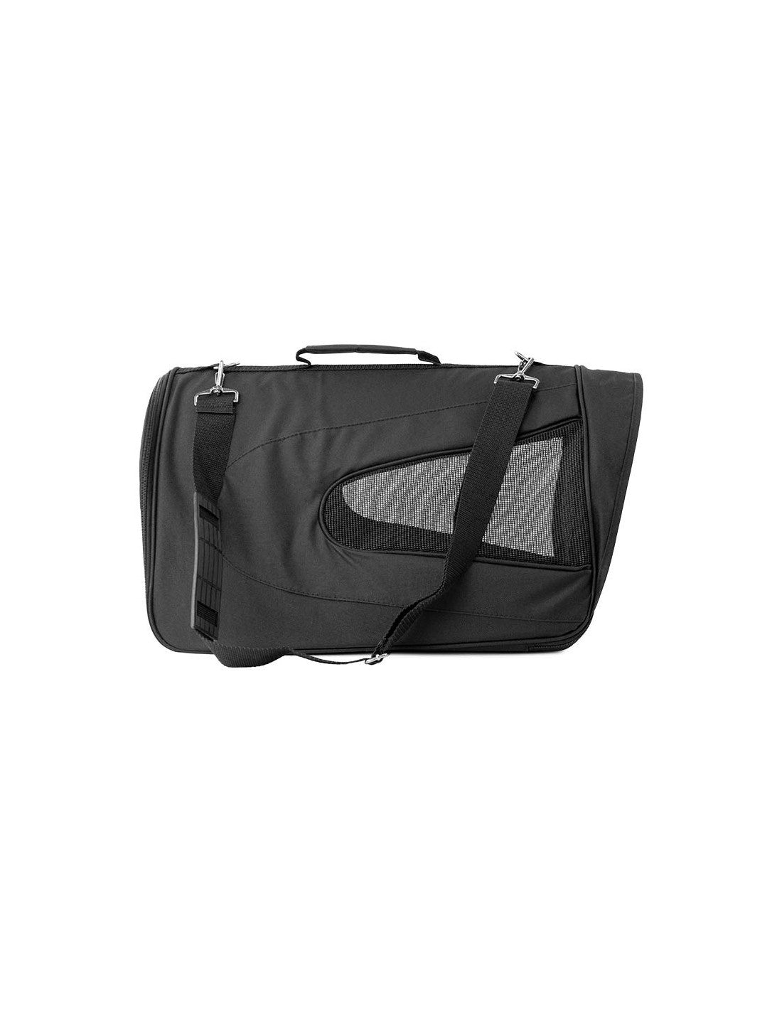 Sac de Transport Aéré et Confortable Noir pour Chien et Chat – photo 7
