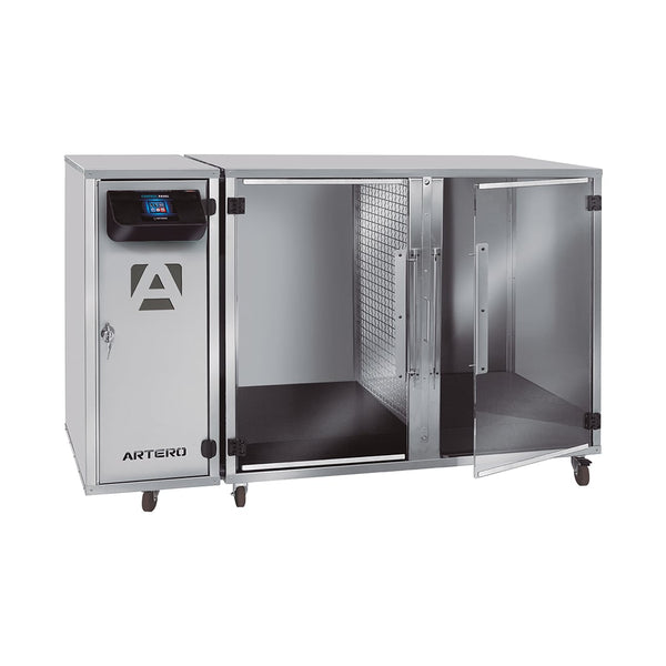 Cabine de séchage Artero Clima X2 : cabine de séchage inox vue d'ensemble