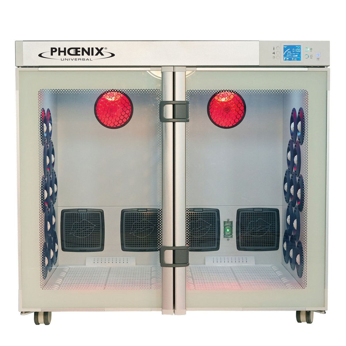 Cabine de séchage Phoenix 2 places : cabine de séchage 2 places vue de face