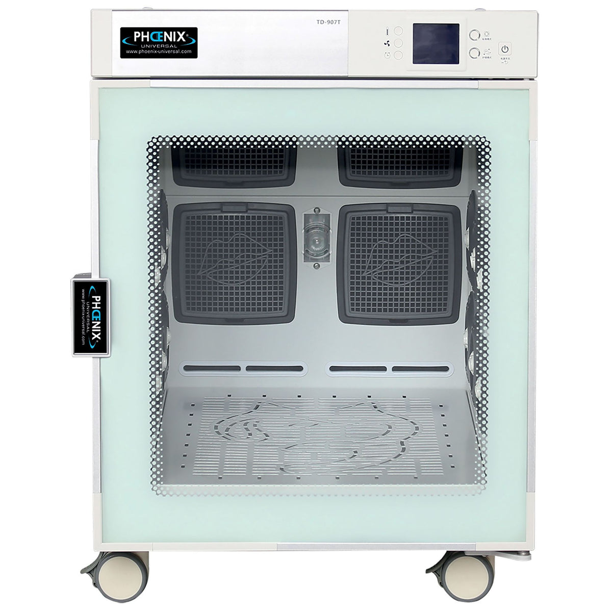 Cabine de séchage pour chat Phoenix Universal : cabine pour chat vue de face