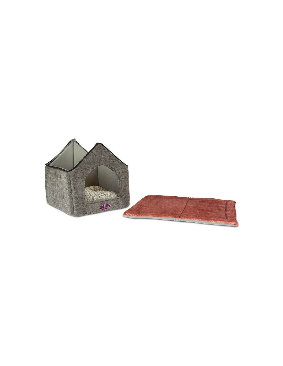 RED GABLES MAISON PET LIT 47x39x42 CM – photo 3
