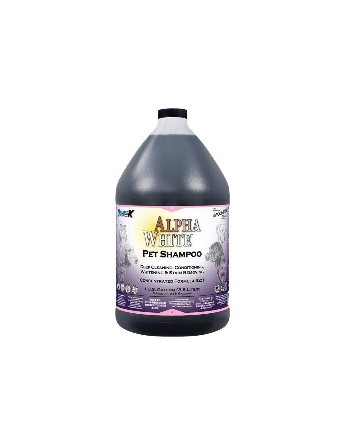 Double K Alpha Blanc Shampoing 473ml
