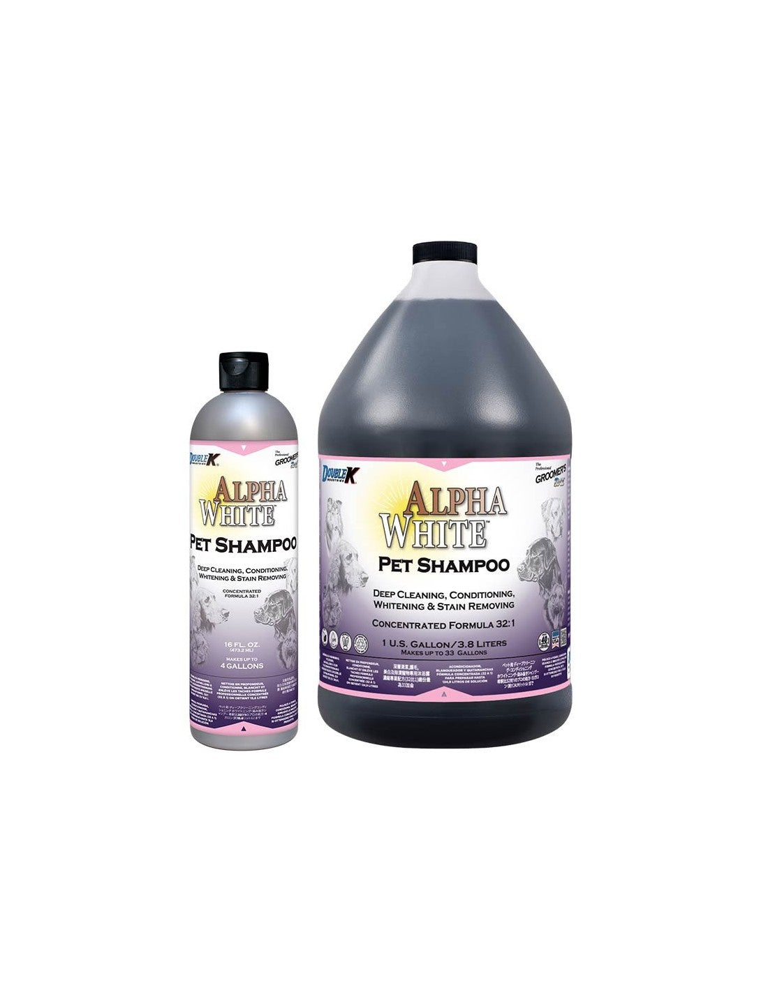 Double K Alpha Blanc Shampoing 473ml – photo 2