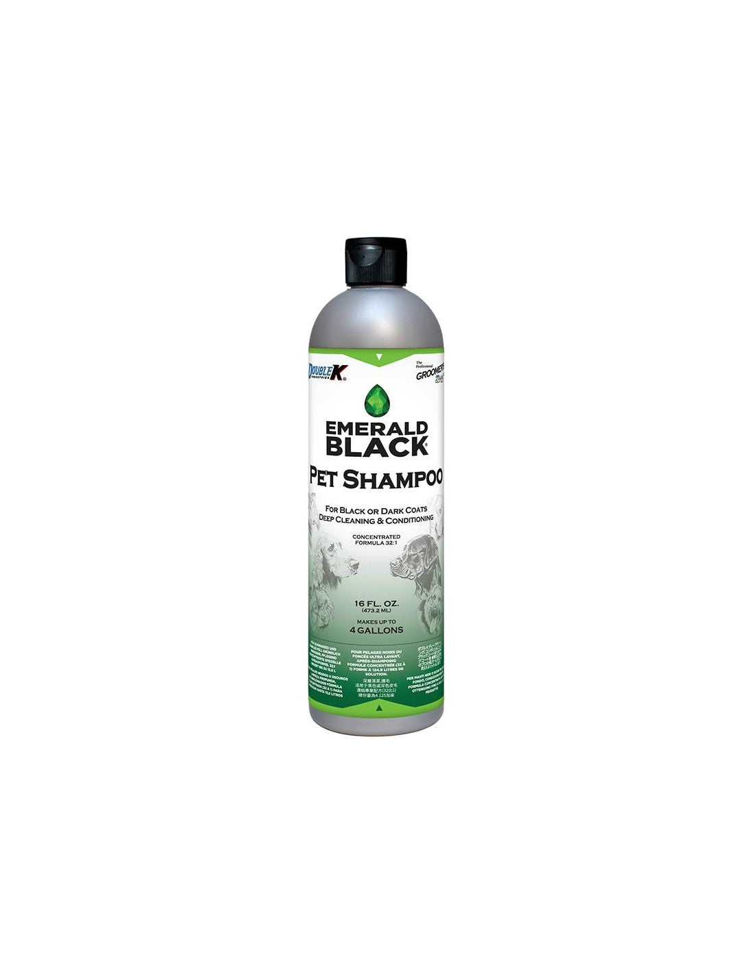 Double K Emerald Shampoing Noir économique