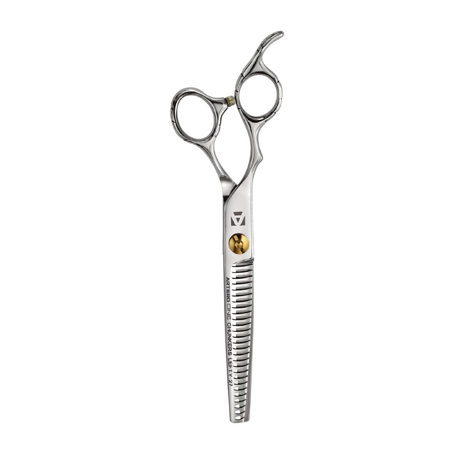 Ciseaux chunkers Artero One gaucher : ciseaux fermés vue verticale