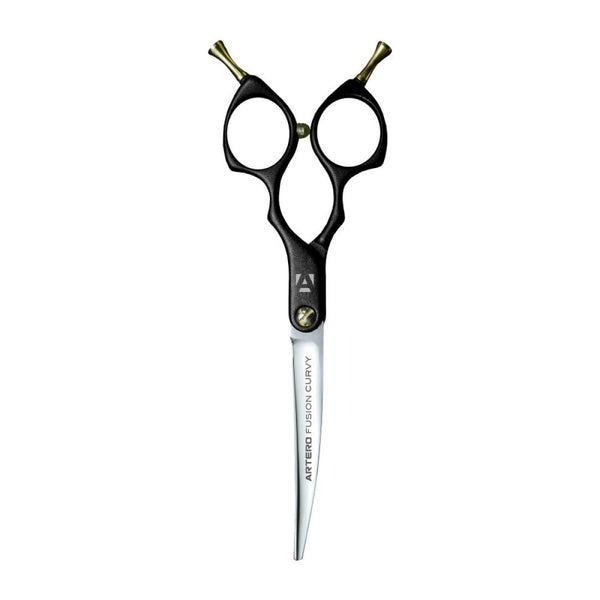 Ciseaux courbes Artero Fusion Curvy : coloris noir