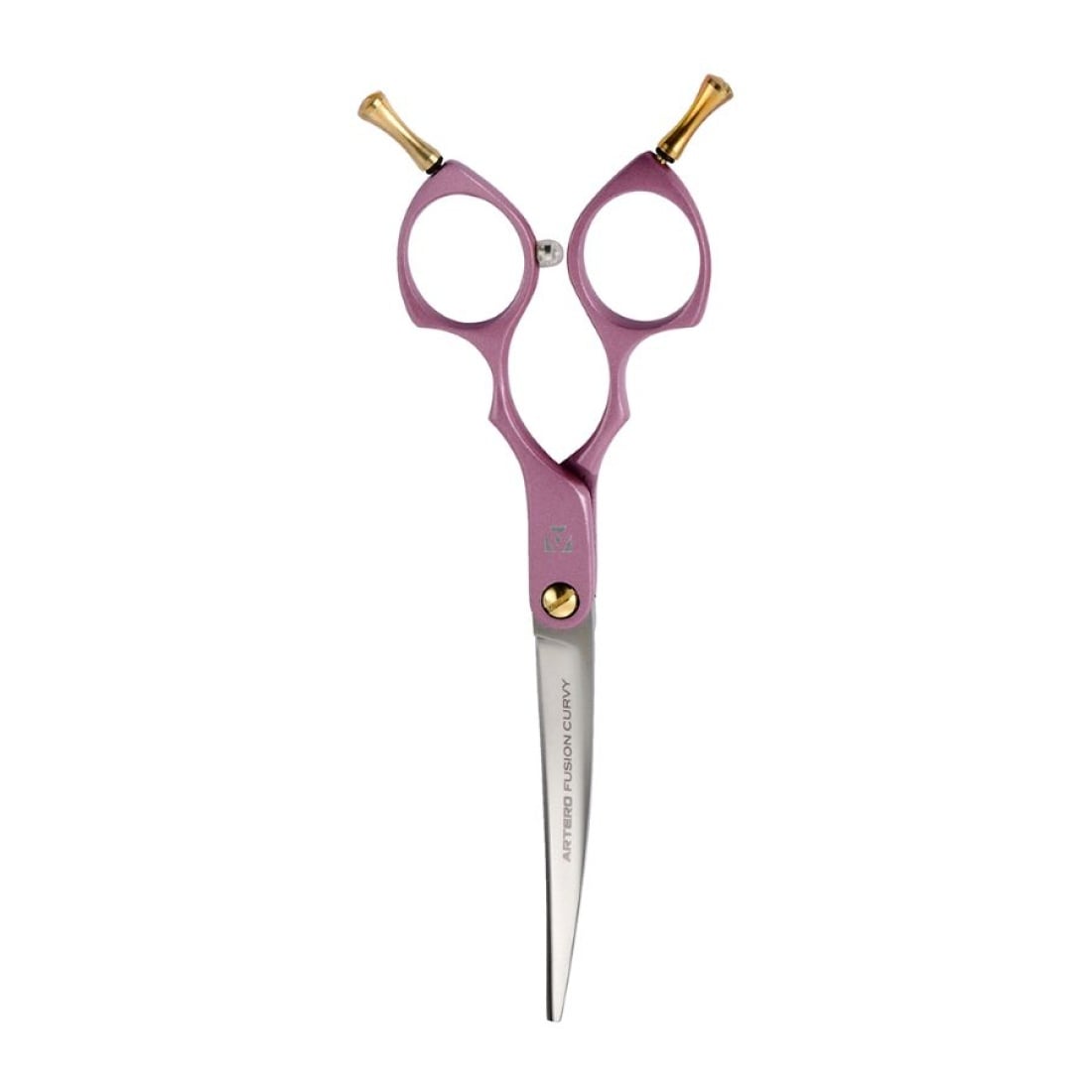 Ciseaux courbes Artero Fusion Curvy : coloris rose