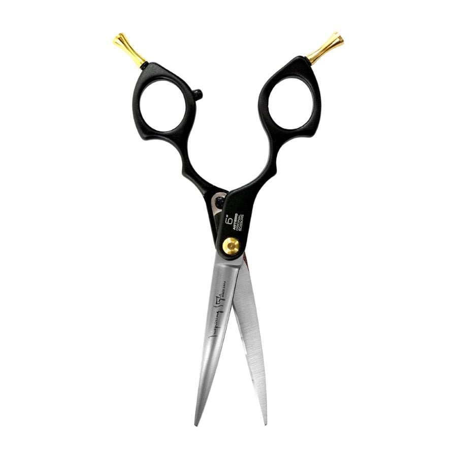 Ciseaux courbes Artero Fusion Curvy gaucher : vue de trois-quarts