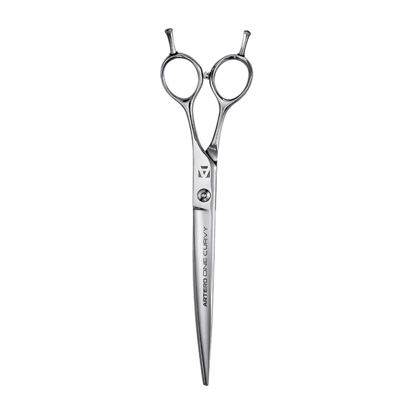 Ciseaux courbes Artero One Curvy : ciseaux fermés vue verticale