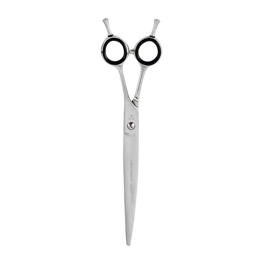 Ciseaux courbes microdentés Artero Magnum Curvy : ciseaux fermés vue verticale