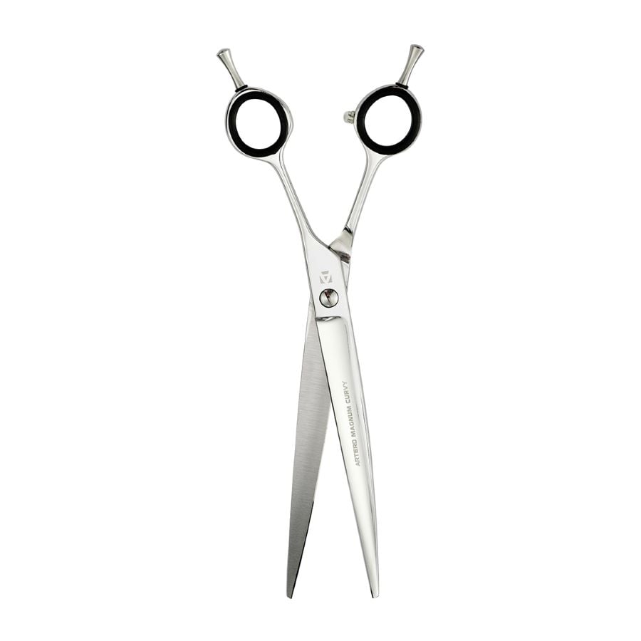 Ciseaux courbes microdentés Artero Magnum Curvy : ciseaux vue verticale