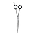 Ciseaux courbes microdentés Artero Satin Curvy : ciseaux fermés vue verticale