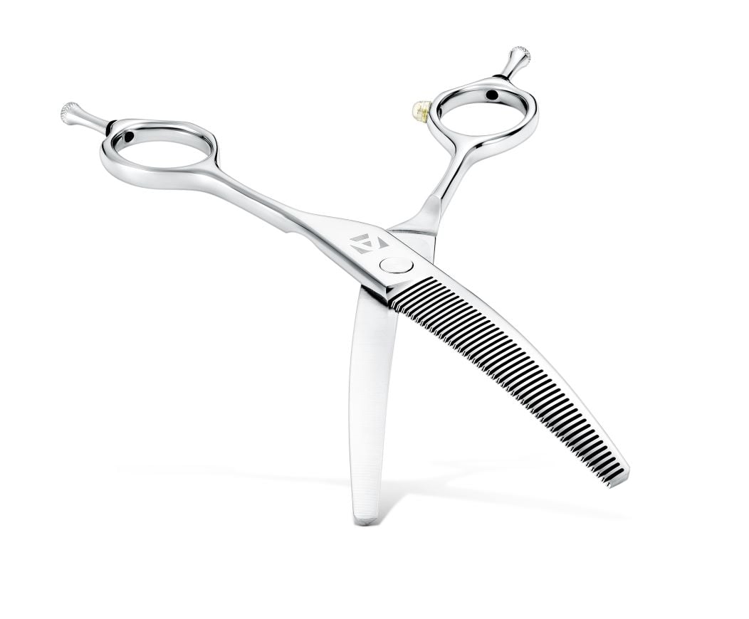 Ciseaux sculpteurs courbes Artero Slalom Curvy : ciseaux ouverts