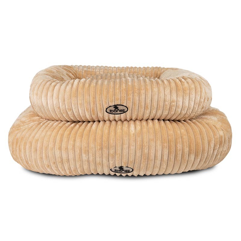 Coussin Ibáñez Aura effet velours côtelé pour chien et chat photo 5