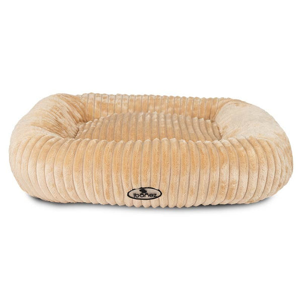 Coussin Ibáñez Aura effet velours côtelé pour chien et chat