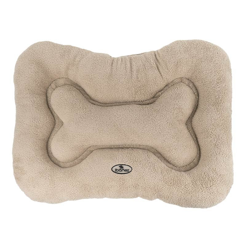 Coussin matelas Ibáñez Leaf pour chien, imprimé feuilles et peluche photo 4