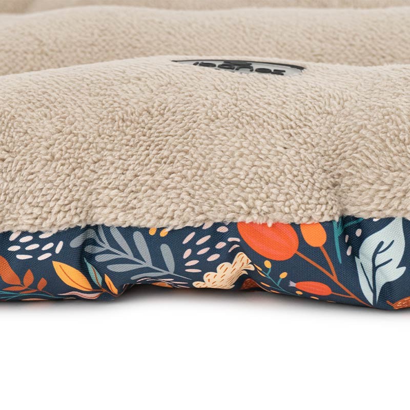 Coussin matelas Ibáñez Leaf pour chien, imprimé feuilles et peluche photo 5