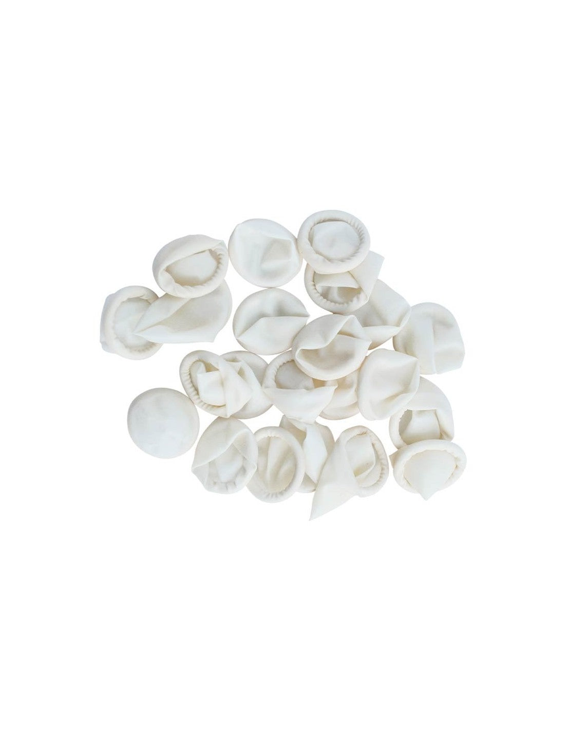 Doigtier Epilation Blanc Latex 100 Unites – photo 2