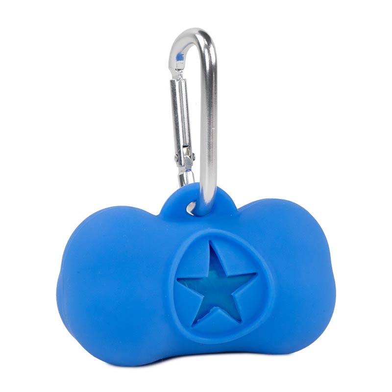 Distributeur de sacs à déjections Ibáñez en silicone forme os