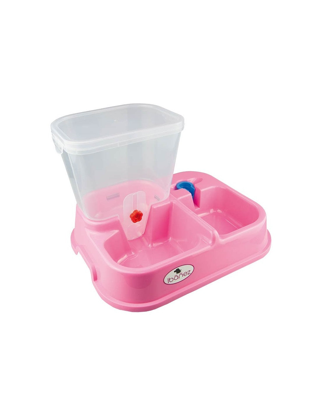 Double Distributeur : Nourriture Eau Pour Chats Et Chiens – photo 3