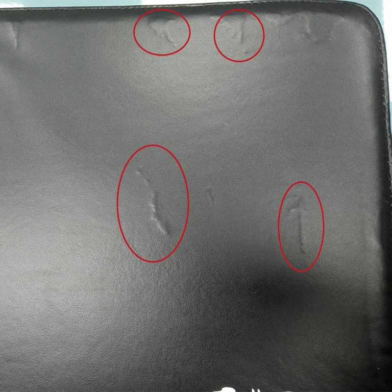 Étui pour 12 lames de tondeuse en simili cuir (petits défauts) photo 2