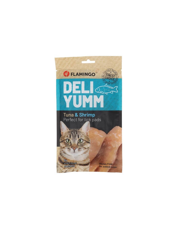 Friandise pâte à lécher Deli Yumm – thon et crevettes 70 g