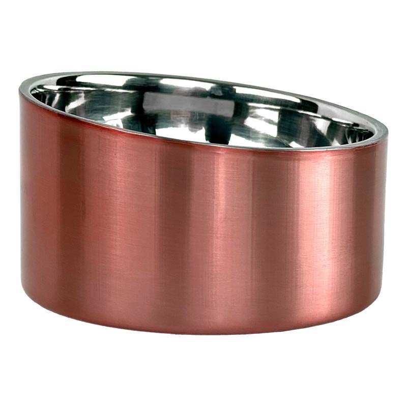 Gamelle inox Ibáñez Rosé pour petit chien et chat 230 ml photo 2