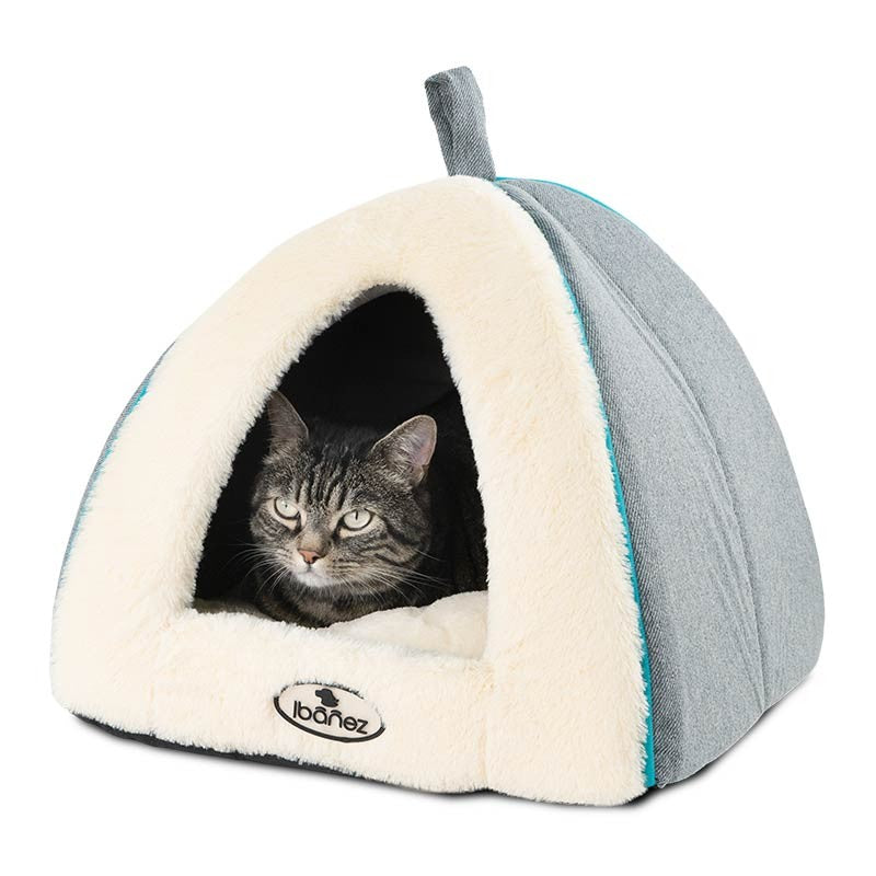 Igloo Ibáñez Cosy pour petit chien et chat 40 x 40 x 35 cm photo 2