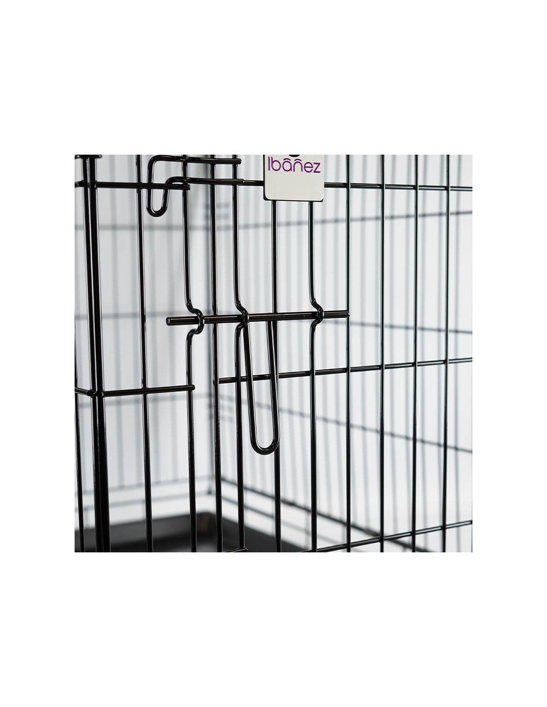 Cage Métallique pour chien - Noire – photo 6