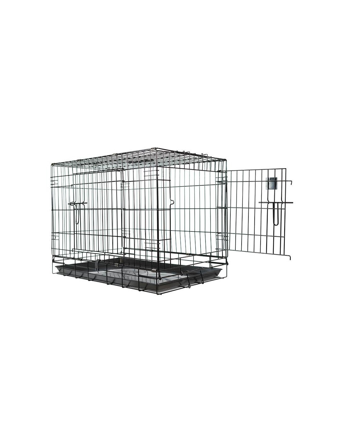 Cage Métallique pour chien - Noire – photo 5
