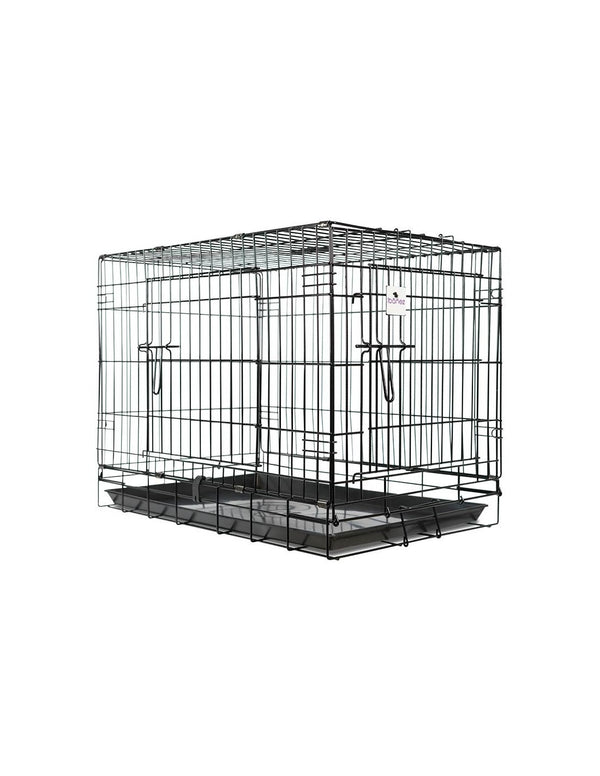 Cage Métallique pour chien - Noire