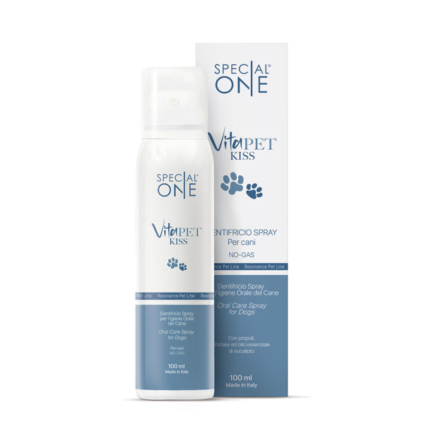VitaPet Kiss — Brushless toothpaste spray for fresh breath & healthy gums