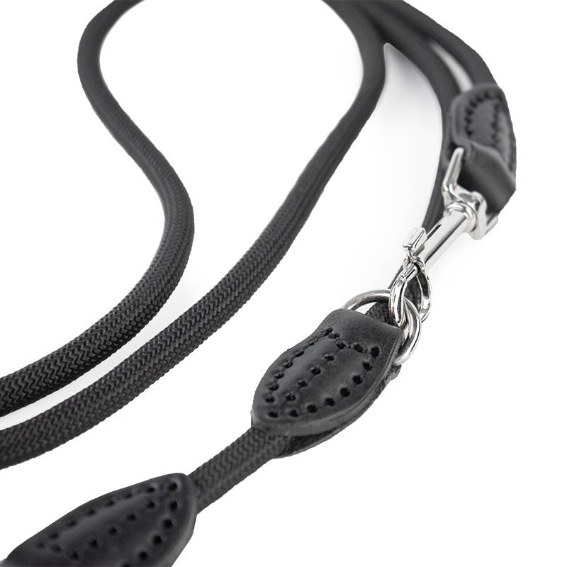 Laisse de dressage Ibáñez en nylon et cuir, réglable jusqu'à 2 m photo 4