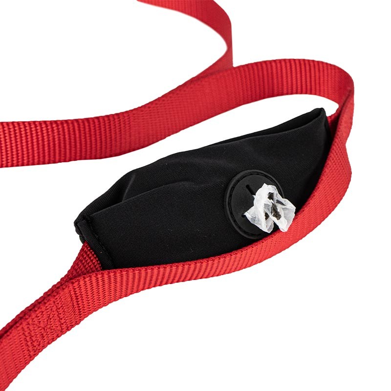Laisse nylon Ibáñez avec porte-sacs intégré 120 cm photo 6
