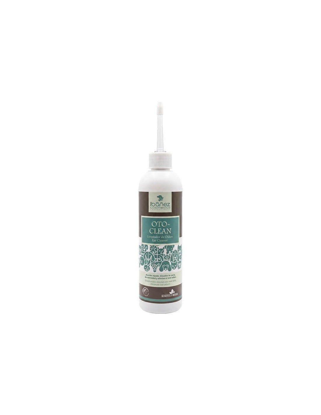 Liquide nettoyant pour oreille Ibáñez Oto-Clean : flacon à embout applicateur