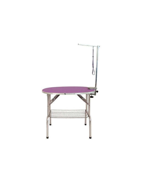 Table de Toilettage Ovale Pliable