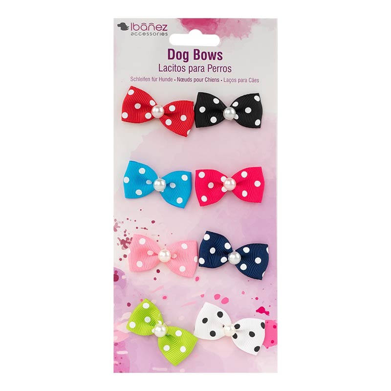Nœuds élastiques Ibáñez pour chien, Dots Pearl ou unis photo 2